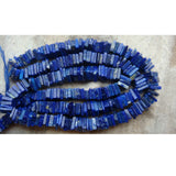 6.5-7 mm Lapis Lazuli Heishi Bead, Lapis Lazuli Square Spacer Bead, Lapis Lazuli