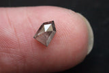 5.4x3.5mm Light Salt And Pepper Fancy Shield Shape Rose Cut Diamond For Jewelry
