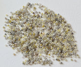 0.8-1mm White/Grey/Yellow/Brown Tiny Undrilled For Jewelry, Loose (1Cts to 5Cts)