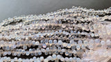 4x6-5x7 mm Lavender Quartz Faceted Teardrop Beads, Lavender Quartz Faceted Drop