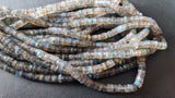 5-6 mm Labradorite Beads, labradorite Faceted Spacer Beads, labradorite Tyre