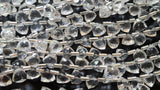 7-8 mm Crystal Quartz Trillion, Natural Clear Crystal Quartz Faceted Trillion