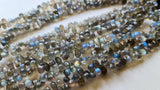 4x6 mm-5x7 mm AAA Labradorite Faceted Teardrops, Natural Blue Fire AAA Quality