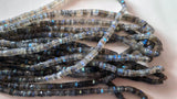 5-6 mm Labradorite Beads, labradorite Faceted Spacer Beads, labradorite Tyre