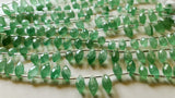 12-14 mm Green Strawberry Quartz Faceted Puffed Marquise Natural Quartz Marquise