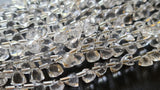 7-8 mm Crystal Quartz Trillion, Natural Clear Crystal Quartz Faceted Trillion