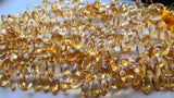 15-18 mm Citrine Faceted Marquise, Natural Citrine Marquise Briolettes Citrine