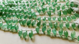 12-14 mm Green Strawberry Quartz Faceted Puffed Marquise Natural Quartz Marquise