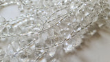 12-15 mm Crystal Quartz Faceted Puffed Marquise Natural Crystal Marquise Beads