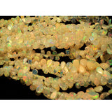 4x6-5x7mm Ethiopian Welo Opal Plain Pear Shaped Briolettes, Opal Pear Beads