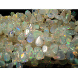 3x5-5x7mm Beautiful Ethiopian Welo Opal Plain Pear Shaped Briolettes, Ethiopian