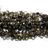 9-10 mm Smoky Quartz Faceted Heart Briolette, Smoky Quartz Briolette Beads