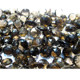 9-10 mm Smoky Quartz Faceted Heart Briolette, Smoky Quartz Briolette Beads