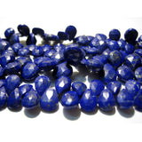 7x10 mm Blue Lapis Lazuli Faceted Pear Beads, Lapis Lazuli Pear Shaped Beads