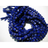 6-7 mm Lapis Lazuli Faceted Box Beads, Lapis Lazuli Cubes, Lapis Lazuli