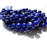 8 mm Lapis Lazuli Faceted Onion Beads, Lapis Lazuli Faceted Briolettes, Lapis