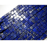 5 mm Lapis Lazuli Plain Box Beads, Natural Lapis Lazuli Cube Beads, Lapis Lazuli