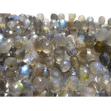 6x9 mm Labradorite Faceted Tear Drop Beads, Labradorite Fire Gem Stone