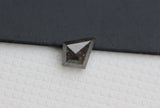 5.1x4mm Salt And Pepper Shield Diamond 0.25 Ct Kite Diamond Faceted for Ring