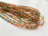 2.5mm Colorful Opal Beads, Rare Enhanced  Round For Jewelry (8IN To 16IN Option)