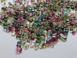 2-4mm Multi Tourmaline Plain Oval Cabochon Mix For Jewelry (5Ct To 10Ct)