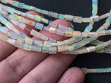 4-7mm Ethiopian Welo Opal Long Box For Jewelry Statement Necklace (8IN To 16IN)