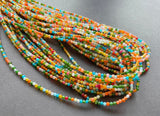 2.5mm Colorful Opal Beads, Rare Enhanced  Round For Jewelry (8IN To 16IN Option)