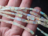 4-7mm Ethiopian Welo Opal Long Box For Jewelry Statement Necklace (8IN To 16IN)