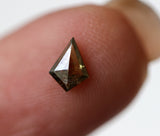 Faceted Brown Kite Shaped Diamond, Natural 5.9x4.4mm, Table Cut Diamond-PVD48