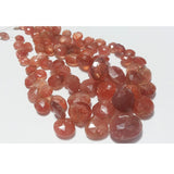 13 mm-18 mm Beads Sunstone Faceted Heart Shaped Briolettes, Sunstone Faceted