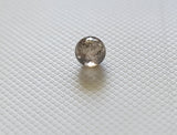 Rare Gray Diamond Ball Plain, Natural Gray Smooth Polished Round Diamond Ball