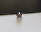 Rare Gray Diamond Ball Plain, Natural Gray Smooth Polished Round Diamond Ball