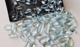 Aquamarine Plain Fancy Gems, Natural Loose Aquamarine Gemstones,  6-11mm
