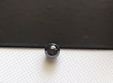 Rare Black Diamond Ball Plain, Natural Black Smooth Polished Round Diamond Ball