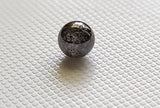 Rare Black Diamond Ball Plain, Natural Black Smooth Polished Round Diamond Ball