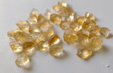 Citrine Rough, Raw Natural Citrine, Loose Citrine Gems Undrilled 10-12mm