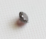 Salt And Pepper Diamond, 0.42 Cts Drilled Diamond Soliatire Diamond/Brilliant