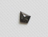 Salt And Pepper Diamond Kite Cut Diamond 6x5mm Kite Shape Flat Back Diamond