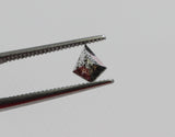Salt And Pepper Diamond Kite Cut Diamond 6x5mm Kite Shape Flat Back Diamond