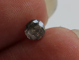 Salt And Pepper Diamond, 0.38 Cts Loose Solitaire Diamond/Brilliant Diamond