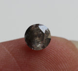 Salt And Pepper Diamond, 0.38 Cts Loose Solitaire Diamond/Brilliant Diamond