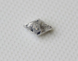 Clear Salt And Pepper Diamond Kite Cut 6.5x4.4 mm Kite Shape Diamond Cabochon