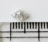 Clear Salt And Pepper Diamond Kite Cut 6.5x4.4 mm Kite Shape Diamond Cabochon