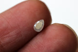 White Diamond Pear Cut, Diamond Pear For Ring, Loose Pear Pendant 4.9x3.3 mm
