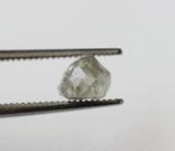 Clear White Diamond Crystal, Natural Smooth Raw Diamond For Jewelry Loose