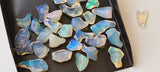 Ethiopian Opal Rough Natural Undrilled 8-13mm for Ring/Earrings/Necklace/Jewelry