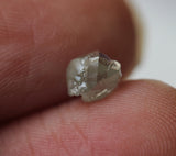 Clear White Diamond Crystal, Natural Smooth Raw Diamond For Jewelry Loose