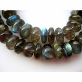 5-7mm Labradorite Plain Bead, Labradorite Plain Rondelle Bead, Labradorite Plain