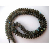 5-7mm Labradorite Plain Bead, Labradorite Plain Rondelle Bead, Labradorite Plain