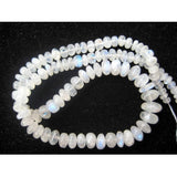 4-10mm Rainbow Moonstone Plain Rondelle Beads, Rainbow Moonstone Plain Beads